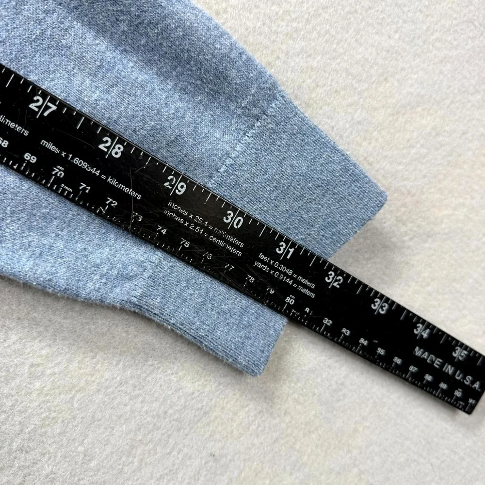 Nautica NavTech Quarter-Zip Sweater Mens Medium‎ Light Blue Preppy Sweatshirt